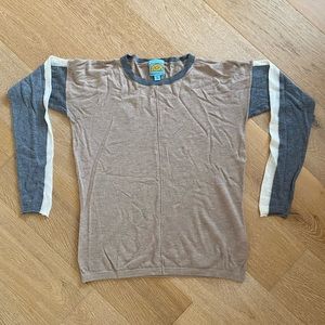 C&C California lightweight wool/cashmere blend sweater long sleeve, XS